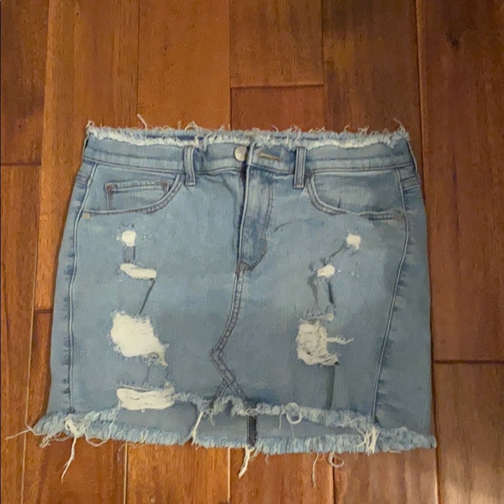 Express Jean mini skirt